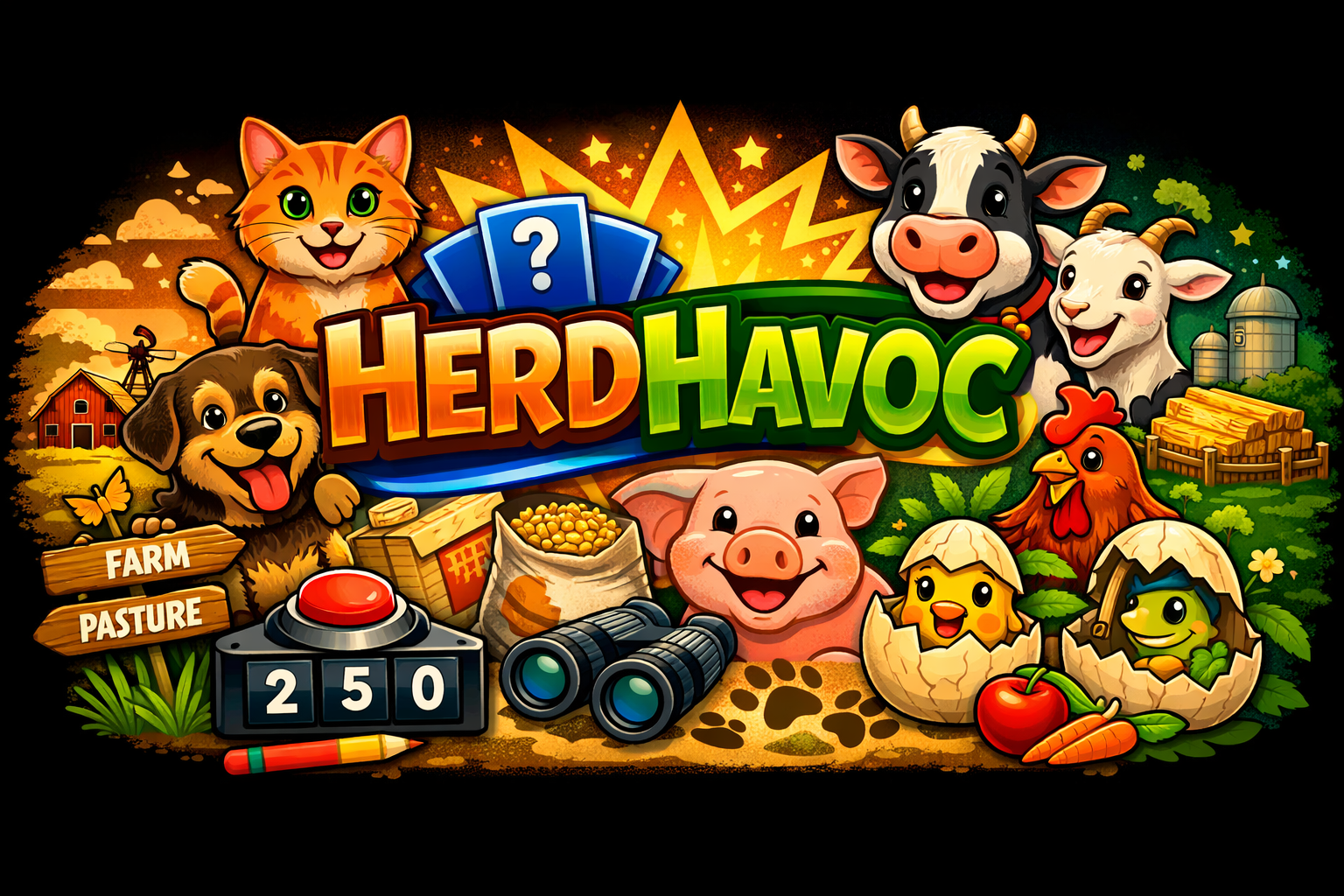 Herd Havoc - Multiplayer party game